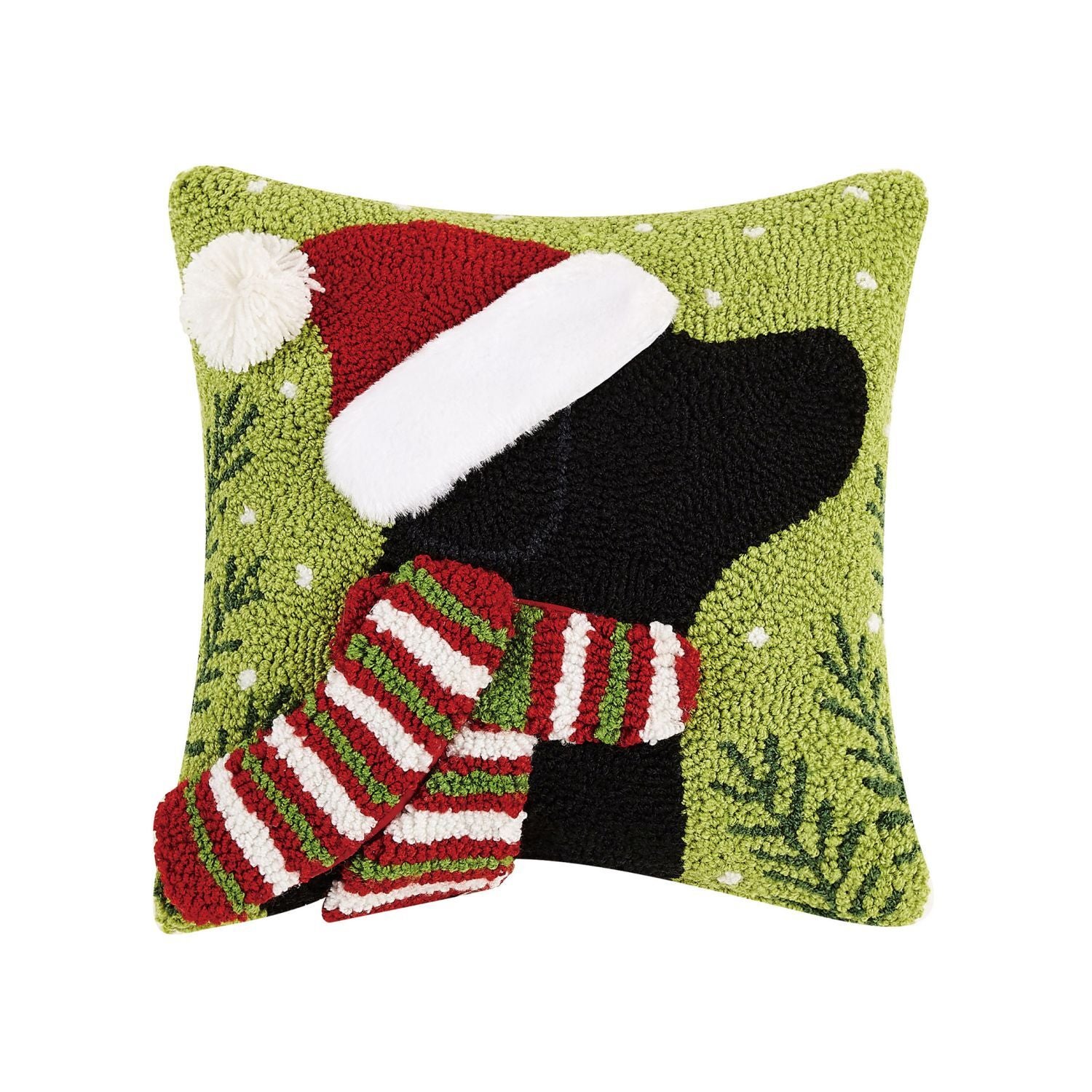Peking Handicraft 31TG853C20OB Prancing Reindeer Hook Pillow 20-inch Length Wool and Cotton Peking Handicraft 31TG853C20OB Prancing Reindeer Hook Pillow 20-inch Length Wool and Cotton